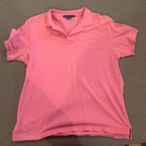 Ralph Lauren Pink Cotton Polo
